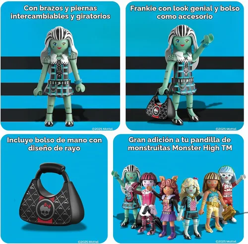 Vista 4 de Playmobil X Monster High Frankie Stein