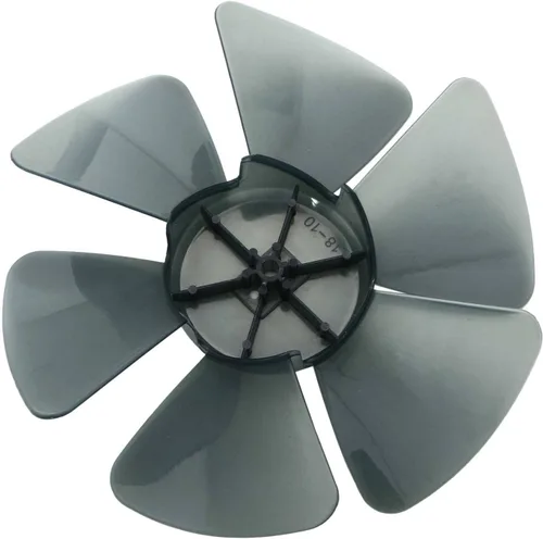 Vista 2 de dPois Hoja de ventilador de plástico hojas universal para el hogar, pedestal de pie para ventilador de mesa, pieza de repuesto con cubierta de Negro