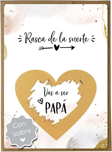 Vista 18 de Joli Coon Tarjeta de rascar Vas a ser abuela con sobre - Anunciar embarazo abuela