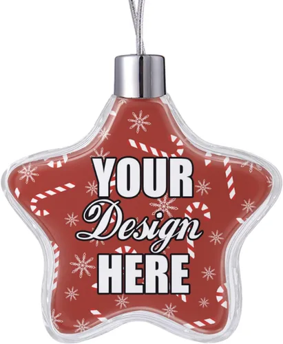 Vista 25 de Adornos de Navidad personalizados, colgante de cerámica personalizado con foto, texto/imagen, adorno colgante personalizado para parejas, niños