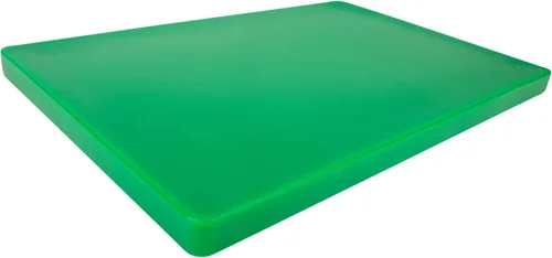 Vista 16 de Tabla de cortar de plástico negro grueso para restaurante, 18 x 12, 1 pulgada de grosor