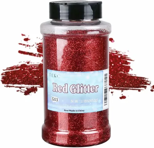 Vista 45 de TORC - Purpurina fina negra de 4 oz, polvo de purpurina para vasos, manualidades de resina, slime, cosméticos, pintura de uñas, decoración