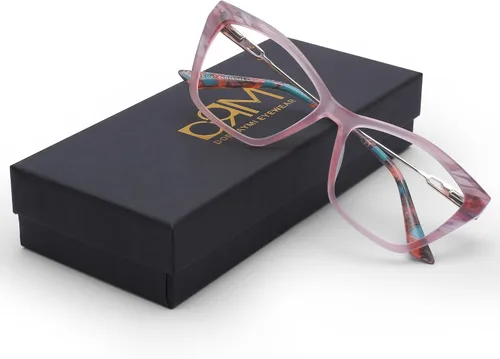 Vista 7 de Gafas de luz azul para mujer y hombre, gafas de computadora para hombres y mujeres, antifatiga, gafas de pantalla HD para oficina, lectura