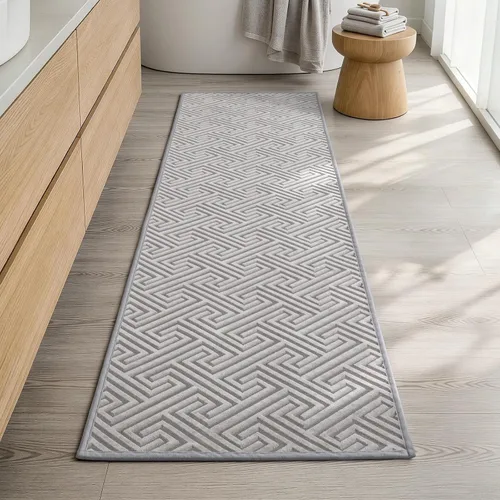 Vista 35 de YIHOUSE Alfombras de baño beige de 17 x 24 pulgadas, de secado rápido, antideslizantes, absorbentes, lavables a máquina, fina alfombra de baño