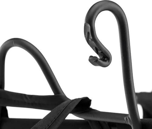 Vista 7 de Uniflame Soporte para leña de hierro forjado de lujo, color negro