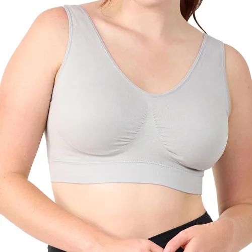 Vista 37 de Coobie Brasier sin costuras de cobertura completa para mujer con acolchado extraíble para mayor comodidad