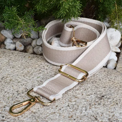 Vista 2 de Correa de repuesto para bolsa, ajustable, para colgar al hombro o usar cruzada, de lona gruesa, unisex