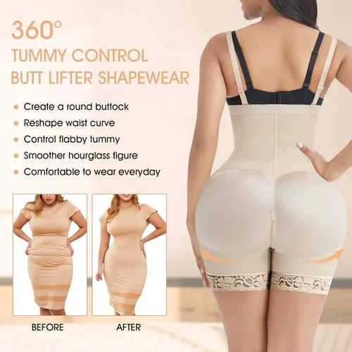 Vista 3 de Comfy BBL Stage 2 Fajas Colombianas Shapewear para mujer, control de abdomen, poscirugía, ropa de compresión