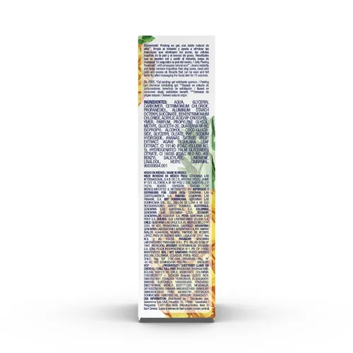 Vista 11 de Asepxia Peeling facial, exfoliante facial con enzima natural de piña, no abrasiva, suave, hidratante, limpiadora y exfoliante para el cuidado