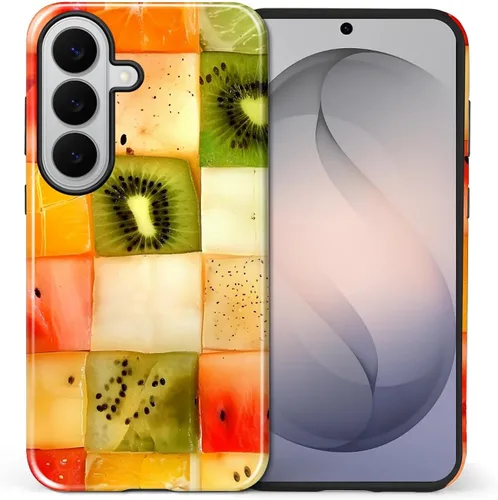 Vista 122 de Funda compatible con Samsung Galaxy S23, funda híbrida de protección rígida de 2 capas, a prueba de golpes, funda protectora resistente para Lata