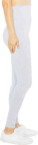 Vista 3 de American Apparel Leggings de cintura alta de jersey de algodón y elastano para mujer