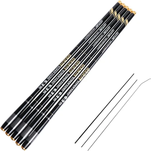 Vista 19 de Goture/ Kit de caña de pescar telescópica Tenkara/ Caña de pescar ultraligera para viajes, caña de pescar plegable portátil para bass y crappie