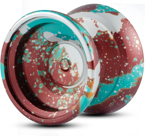 Vista 9 de TK2 Yoyo profesional de metal para niños de 8 a 12 años y adultos, Yoyo que no responde para principiantes avanzados y juegos profesionales, 10