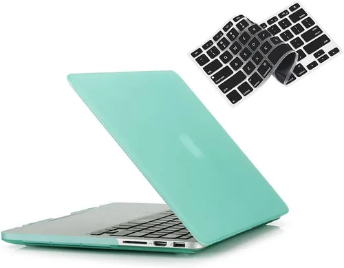 Vista 13 de RUBAN Compatible con MacBook Pro antiguo de 13 pulgadas 2015, 2014, 2013, 2012 (modelos A1502 y A1425), carcasa rígida de plástico y cubierta