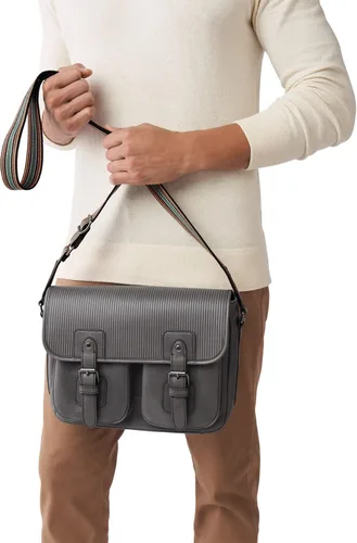Vista 5 de Fossil Bolso bandolera de cuero o tela para hombre