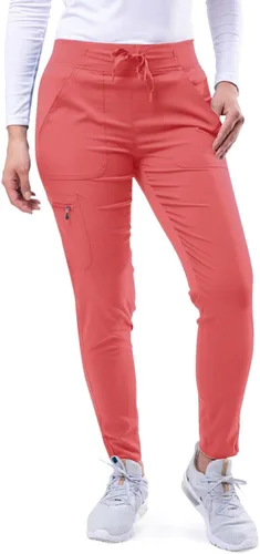 Vista 15 de Adar Pro Scrubs para mujeres - Pantalones de uniforme médico tipo jogger de yoga supremos Manzana