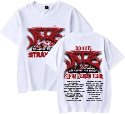 Vista 7 de KPOP Skz Merch Camiseta Nuevo Álbum Oddinary Jisung Felix Hyunjin Woojin Minho Changbin Camiseta Unisex Top