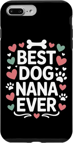 Vista 12 de Best Dog Nana Ever Pet Parent Grandmother Animal Lover Case for iPhone 17