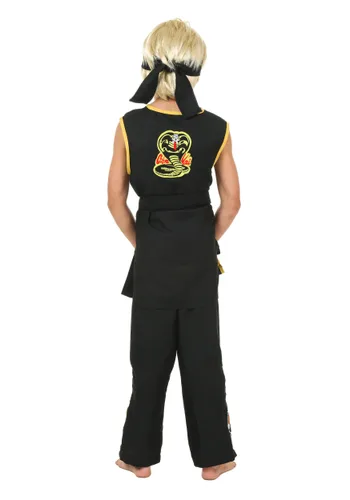 Vista 2 de Disfraz infantil de Cobra Kai Multicolor