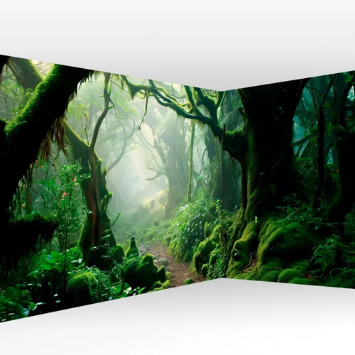 Vista 39 de artgeist Mural de Pared Despegar y Pegar Arquitectura 212x98 pulgadas - Papel Tapiz Autoadhesivo XXL de Esquina Removible Pegatina Grande Lámina