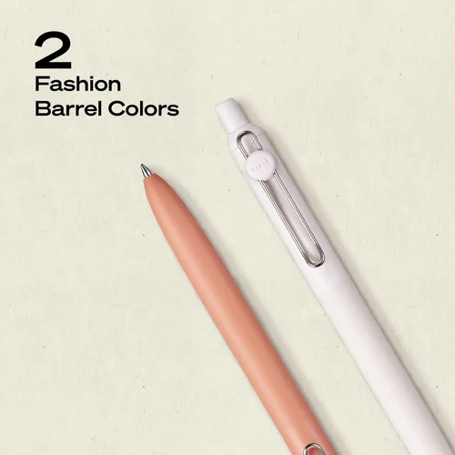 Vista 5 de Uniball™ Zento - Bolígrafos de gel, tinta negra, punta media de 0.03 in Bohemio