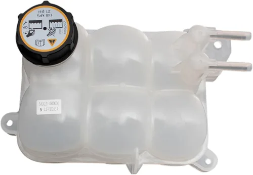 Vista 120 de TRQ Botella de desbordamiento del tanque de expansión del depósito de refrigerante del radiador compatible con Ram ProMaster City CH3014192 2015-2022