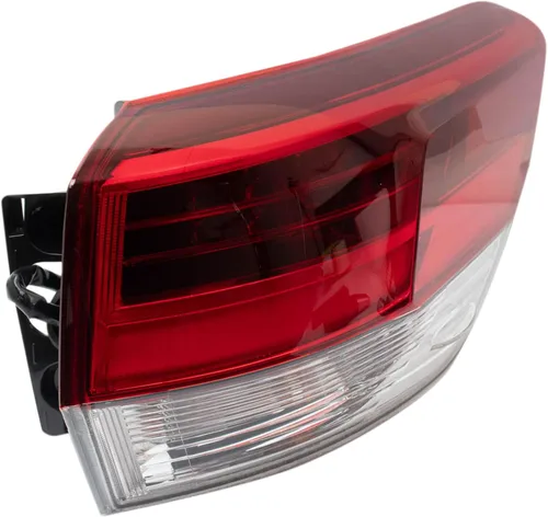 Vista 170 de Ensamble de luz trasera exterior TRQ para lado del conductor izquierdo trasero. Compatible con Toyota Corolla XLE 2020, 2021, 2022 y Toyota Corolla