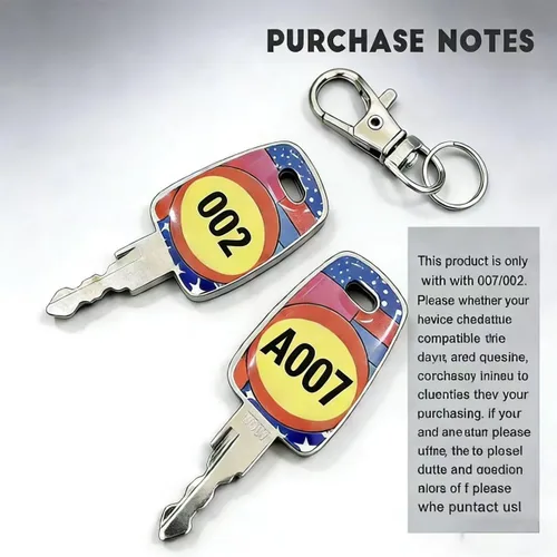 Vista 2 de 2 Pack A007＋002Luggage Master Keys - Emergency Replacement Keys for Forgotten Luggage Passwords, Compatible with Suitcase Combination Locks TSA