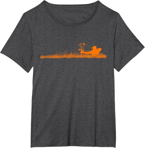 Vista 24 de Camiseta de accesorios de caza con arco de arcos con arco de ciervo mule de alce Negro