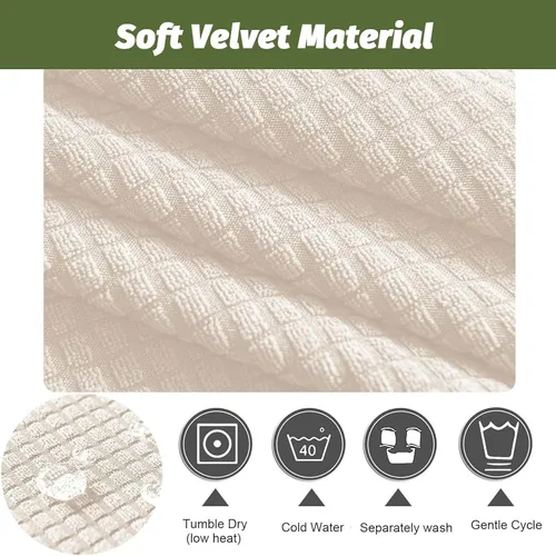 Vista 4 de FUANGUI Funda para Sillón de Banquete con Brazos Fundas para Sillas Elásticas Funda para Sillón Club Funda Suave para Sillón Sofá Cubiertas