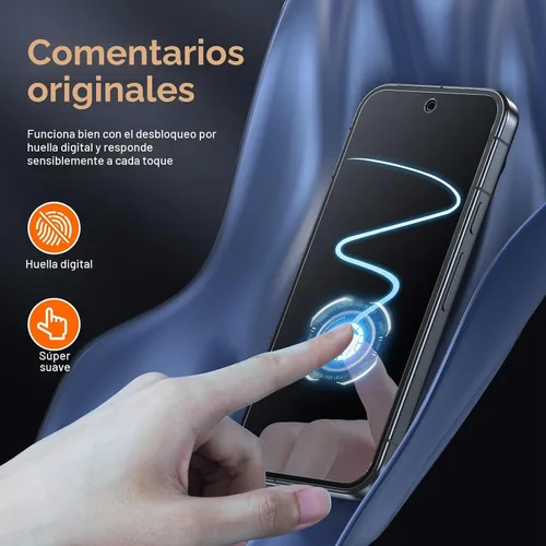 Vista 5 de LK - Protector de pantalla para Google Pixel 9 (2 unidades)