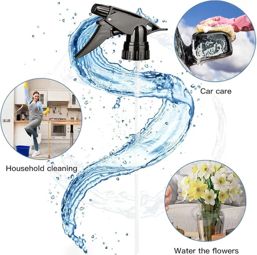 Vista 7 de 30 paquetes de boquillas para botellas de aerosol, piezas de repuesto para pulverizador de gatillo de flujo pesado con cabezal ajustable