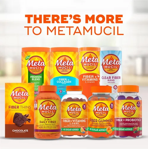 Vista 8 de Metamucil Gomitas de Fibra para Adultos con Vitaminas C, D, B12 para el Metabolismo, Sin Azúcar Añadida Sabor Cítrico y Baya, 5g de Mezcla