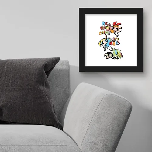 Vista 3 de Trends International Gallery Pops Cartoon Network The Powerpuff Girls - Póster gráfico de pared de lucha contra el crimen, 12.00 x 12.00 pulgadas