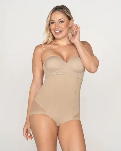 Vista 3 de Leonisa Calzones moldeadores de cintura extra alta con control de abdomen firme para mujer