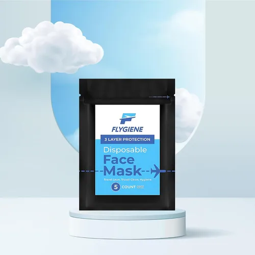 Vista 5 de BLK Disposable Face Mask