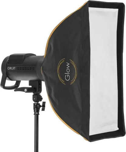 Vista 4 de Glow EZ Lock 10x24 Quick Strip Softbox con montaje Bowens
