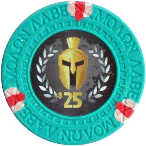 Vista 11 de Versa Games Spartan - Fichas de póquer de arcilla en 0.48 oz, paquete de 50 unidades (elige colores)