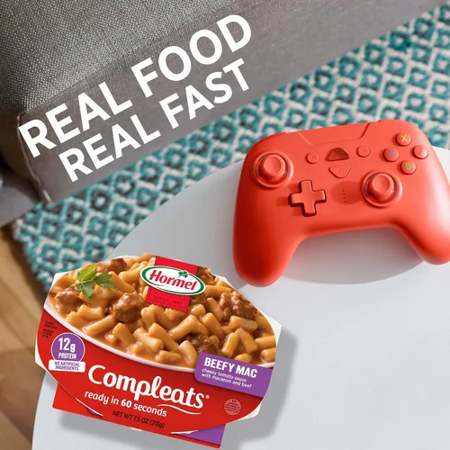 Vista 12 de HORMEL COMPLEATS - Bandeja para microondas Beefy Mac & Cheese, 7.5 onzas (paquete de 7)
