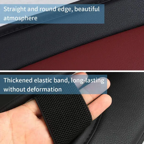 Vista 6 de Juego completo de fundas de asiento de automóvil para CITROEN DS3 DS4 DS5 (compatible con bolsa de aire), protector de cojines de asiento