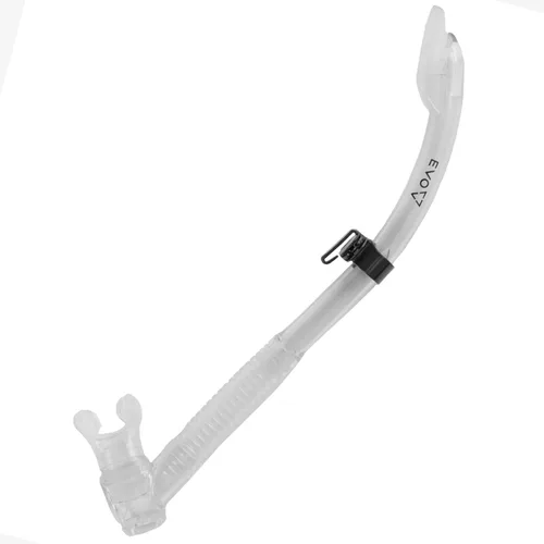 Vista 11 de EVO Snorkel semi seco de vapor - Equipo de snorkel - Snorkel para máscara de snorkel - Equipo de snorkel - Snorkel de buceo Negro
