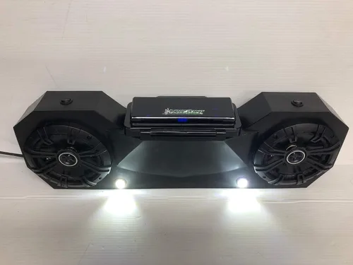 Vista 6 de Universal Radio Stereo bt Capable Barra de sonido utv Carrito de golf Altavoces pods