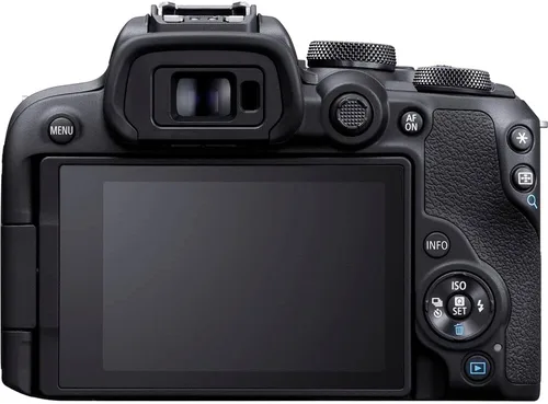 Vista 3 de Canon Cámara sin espejo EOS R10 con lente de 0.709-5.906 in (5331C016) + monitor 4K + VideoMic Rode + tarjeta SD TOUGH Sony de 64 GB + kit de filtro