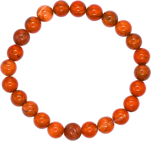 Vista 161 de Amazing Gemstone Crystal Bracelet for Women Men's Gifts - Protection Healing Crystal Bracelet - 8mm Gemstone Beaded Stretchable Bracelet Pulseras