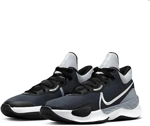 Vista 2 de Nike Renew Elevate 3 III Baloncesto para hombre, NegroBlanco-lobo Gris-cool Gris
