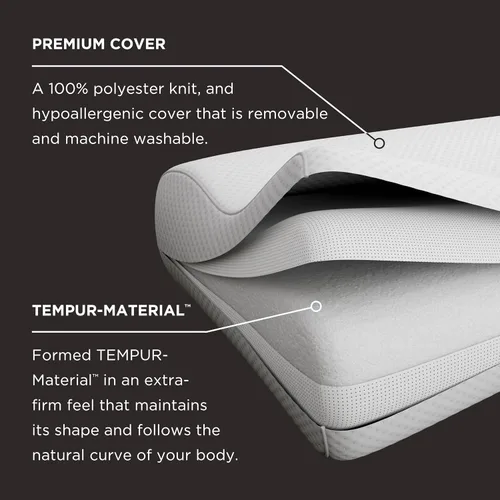 Vista 7 de Tempur-Pedic TEMPUR - Almohada para el cuello, perfil pequeño, color blanco