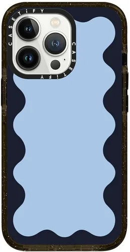 Vista 74 de CASETiFY Funda Impact para iPhone 13 [Protección contra caídas de grado militar 4X de 8.2 pies/Compatible con Magsafe] - #1 Mom - Transparente