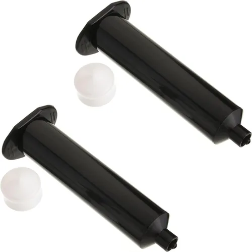Vista 7 de Auniwaig 5 unids 3cc dispensador de soldadura pegamento conos accesorios 0.1 fl oz máquina dispensadora tubo adhesivo negro dispensador líquido