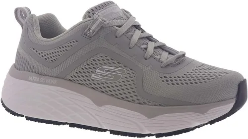 Vista 4 de Skechers Work Banham, para mujer, negroblanco, puntera suave, baja atlética