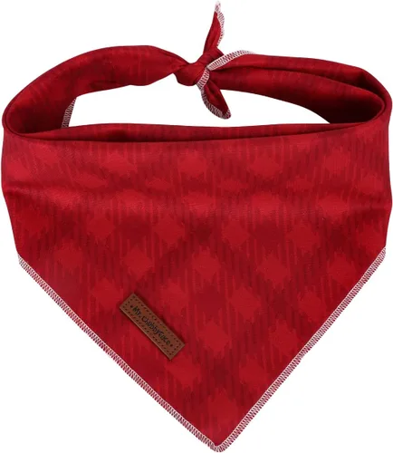 Vista 15 de MR. CHUBBYFACE - Bandana de Navidad para perro, bufanda lavable a cuadros de Navidad para cachorros, bandana ajustable para mascotas para perros